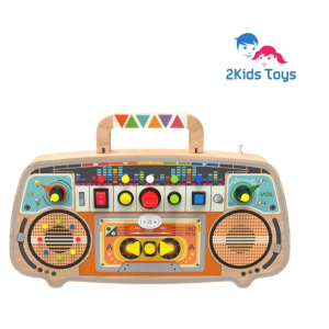 2Kids Toys Дървена занимателна дъска FM Radio
