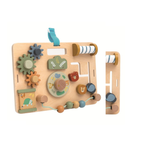 2Kids Toys Дървена занимателна дъска/ бизи борд  Safari