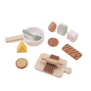 2Kids Toys Дървена играчка за прохождане Монтесори, с кухня
