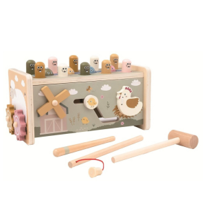 2Kids Toys Дървена играчка с ксилофон 2в1 Farm