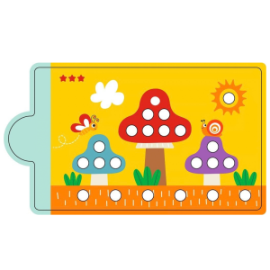 2Kids Toys Дървена магнитна игра Монтесори цветни топчета