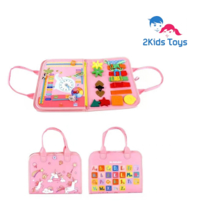 2Kids Toys Сензорна/тиха книжка Монтесори Unicorn