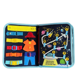 2Kids Toys Сензорна/тиха книжка Монтесори Universe