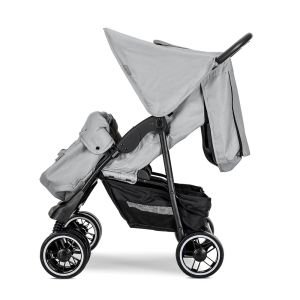 Детска количка за близнаци TWIN GREY + ЧАНТА