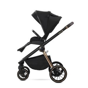 Детска количка 3в1 с кош за новородено BIANCA , BLACK