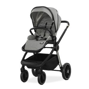 Детска количка 3в1 с кош за новородено BIANCA , GREY