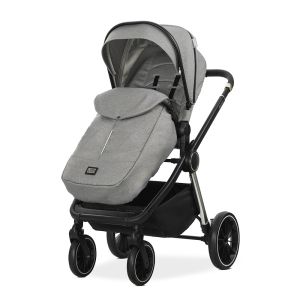 Детска количка 3в1 с кош за новородено BIANCA , GREY