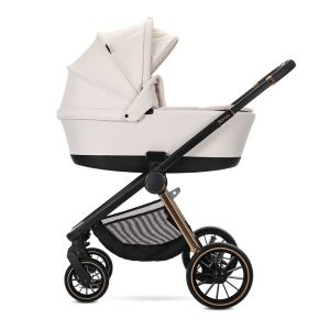 Детска количка 3в1 с кош за новородено BIANCA , BEIGE LATTE