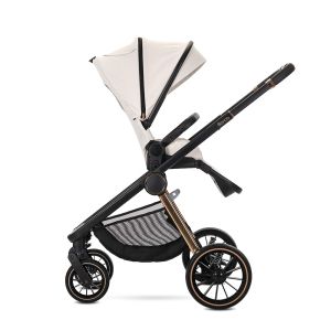 Детска количка 3в1 с кош за новородено BIANCA , BEIGE LATTE