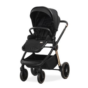 Детска количка 3в1 с кош за новородено BIANCA , BLACK