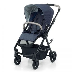 Foppapedretti - Eureka - Denim, комбинирана бебешка количка 3 в 1