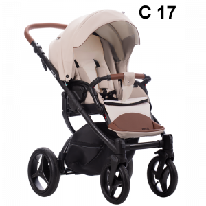 Bebetto LUCA PRO - Еко кожа , C 17 , Комбинирана бебешка количка 2 в 1