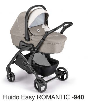 CAM - FLUIDO EASY ROMANTIC - 940 , Комбинирана бебешка количка 3 в 1