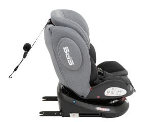 Стол за кола 0-1-2-3 (0-36 кг) Felix ISOFIX Dark Grey