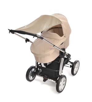 Тента за бебешка количка Reer 8411.3, Пясъчнобежова