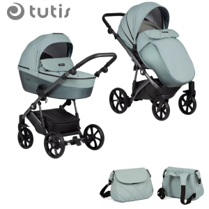TUTIS - VIVA 4 LUX - TURQUOISE - Бебешка количка 2 в 1
