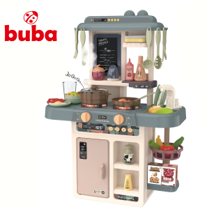 Детска кухня Buba Home Kitchen, 42 части, 889-187, сива
