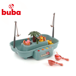 Комплект за риболов Buba Go Fishing, 889-191, патета, сив